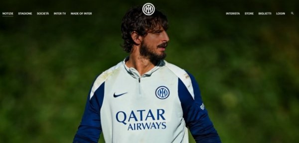 国米官方：迪詹纳罗右手腕骨裂  ，将在未来几天内将接受手术治疗