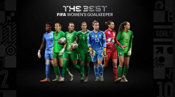FIFA年度最佳女足守门员候选：汉普顿、科尔、恩德勒在列